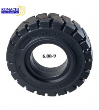 Lốp đặc 6.00-9 Komachi Thái Lan - Lốp đặc xe nâng 2 tấn 2.5 tấn